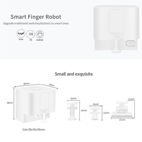 Tuya Smart Fingerbot Bluetooth Remote Control Voice Button Pusher Life 2