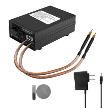 8000-W-Hochleistungs-Punktschweißgerät für den Haushalt, tragbarer DIY-Bausatz mit 18650-Lithium-Akku und US-Stecker