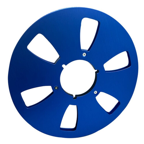 10 Inch Opening Machine with Reel Empty Aluminum Reel(Blue) 2