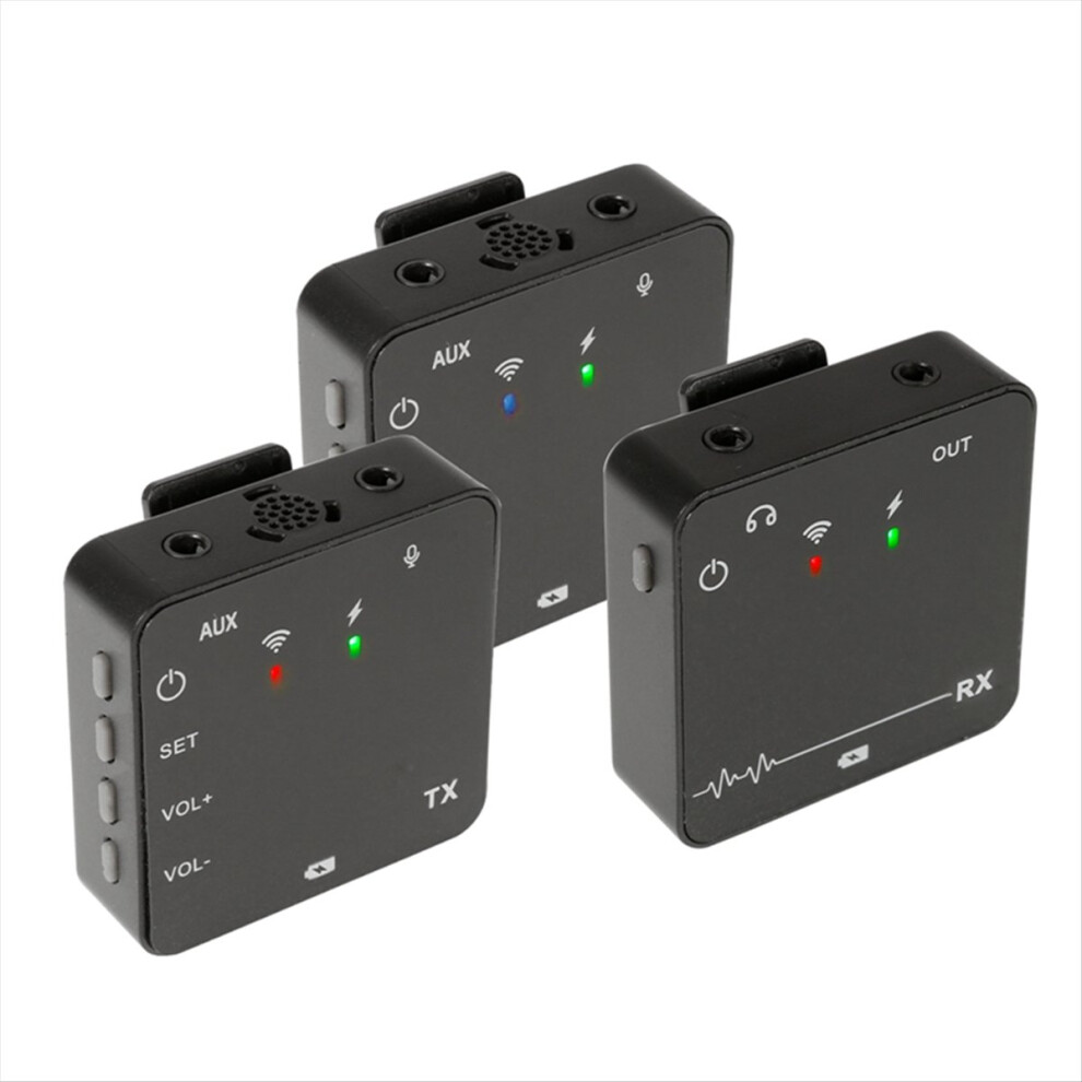 Audio Wireless Lavalier Microphone For Go Pro Ii Camera Interview Live Recording Mobilephone Pc(A) 4854171118622