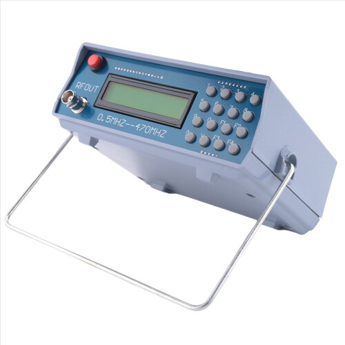 Neue Version Hochfrequenz-Signalgenerator 0,5–470 MHz FM-Walkie-Talkie-Tester