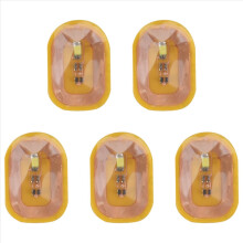 5Pcs NFC Flash Nail Sticker LED Bare Chip Intelligent Lamp Enhancement, White Light