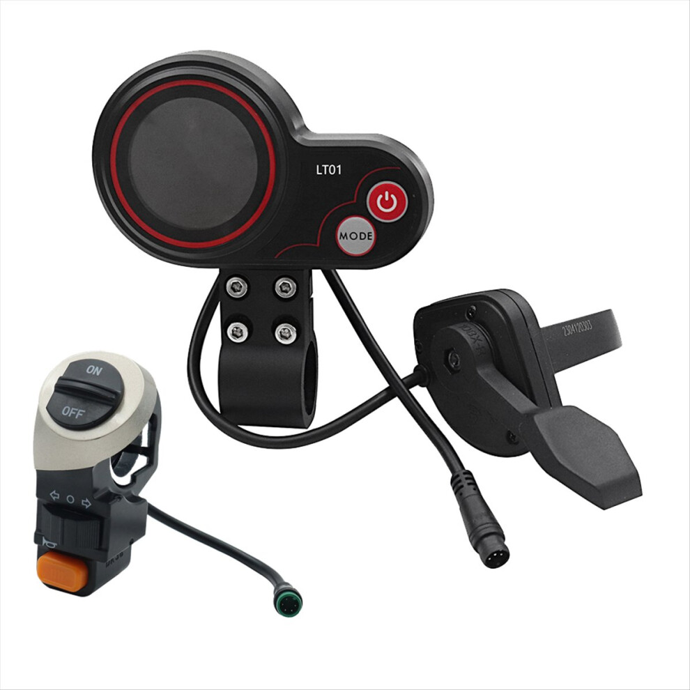 Lt01 Display Thumb Throttle 36V-72V 6Pin+Switch For 8/10 Wolf Warriorx Warrior11 4854171187772