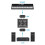 Premium Direct Injection Molded Audio Box - Passive DI Unit Canceller with Input Pad for Guitar and Connections 3