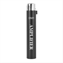 Replace for DM1 Dynamic Wired Microphone Amplifier 28Db Gainer Preamplifier Livestream SM7B Mic,Black