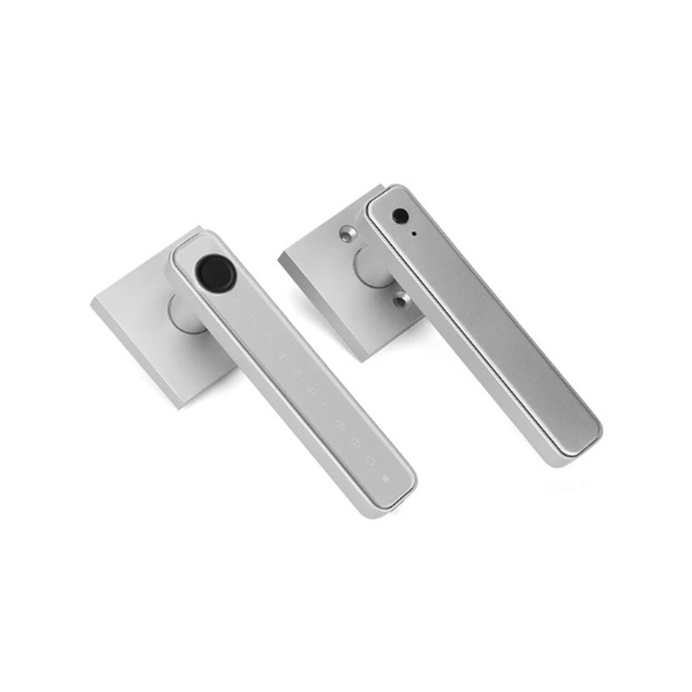 Biometric Fingerprint Smart Home Door Lock Password Electronic Digital Control Silver (B) 4854171195869