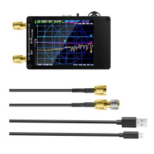 VNanoVNA Vektornetzwerkanalysator, 2,8-Zoll-TFT-Display, Spektrum 50 kHz – 900 kHz, Antenne