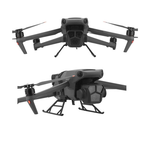 Foldable Landing Gear Tripod for 3 Pro / Silicone Strap Extension Support Legs Protector Drone Accessories 2