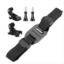 Verstellbarer Fahrradhelm-Riemen-Kopfgurt-Halterungsadapter für 9/8/7/6/5/4 Action Accessories