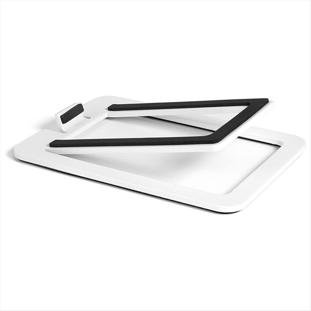 Desktop Sound Stand Base Shock Absorption And Improved Quality Speaker Bracket For Computer White 4854171112064