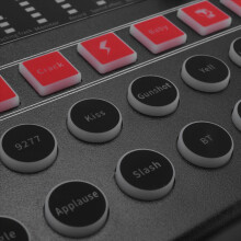 M9 Soundkarte Live-Übertragungsausrüstung mit Farblichtern Kompatibel mit mehreren Plattformen Gesang