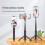 Selfie Stick Tripod Phone Stand Holder Bluetooth with Extendable Foldable Monopod 4