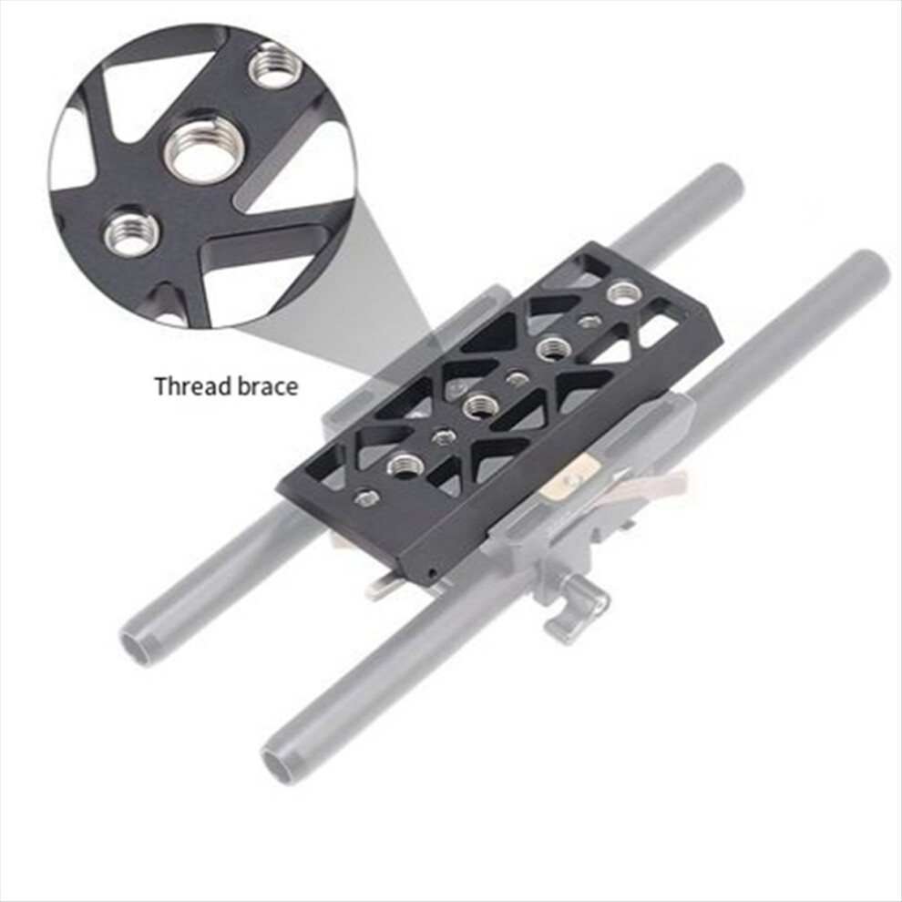 For Bmpcc4k6k/A7s3jtz Model Iron Head Cage Base Multifunctional Portable Weight Dovetail Skateboards, A Light 4854171105943
