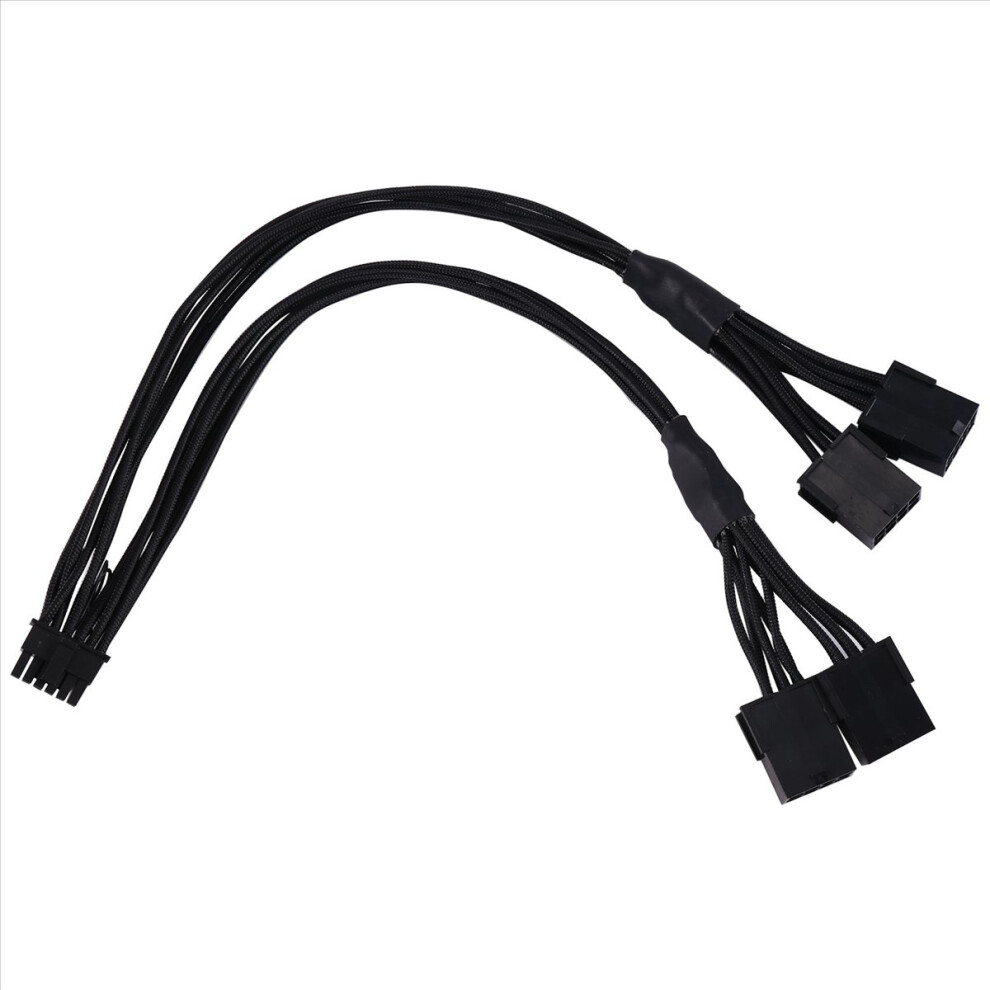 Ci-E 5.0 Extension Cable, 4090 4080 16Pin(12+4) Male To 4X8pin Female 12Vhpwr Cable Pcie Gpu Power Sleeved Extender Cord 4854171186409