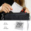 Digital Travel Alarm Clock - Foldable Calendar Temperature Timer LCD Weather Forecast Battery Powered 7