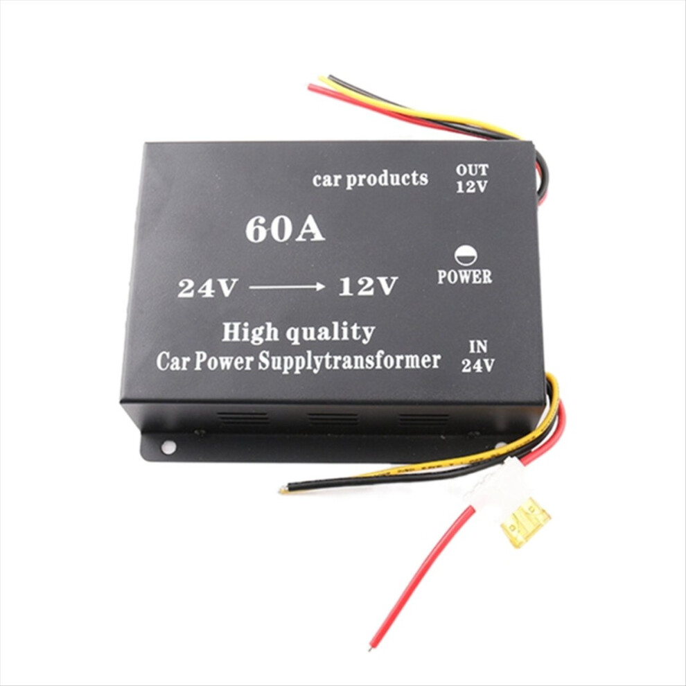 Car Truck Sound Power Adapter Reducer 24V To 12V 60A Voltage Reduction Converter 4854171123909