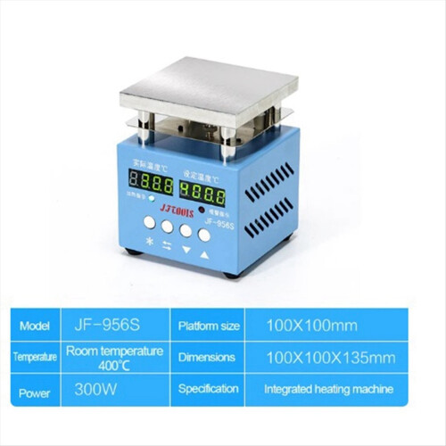956S Heating Table 300W Dual Display Plate LED Lamp Bead Welding Adjustable Temperature Hot EU Plug 1