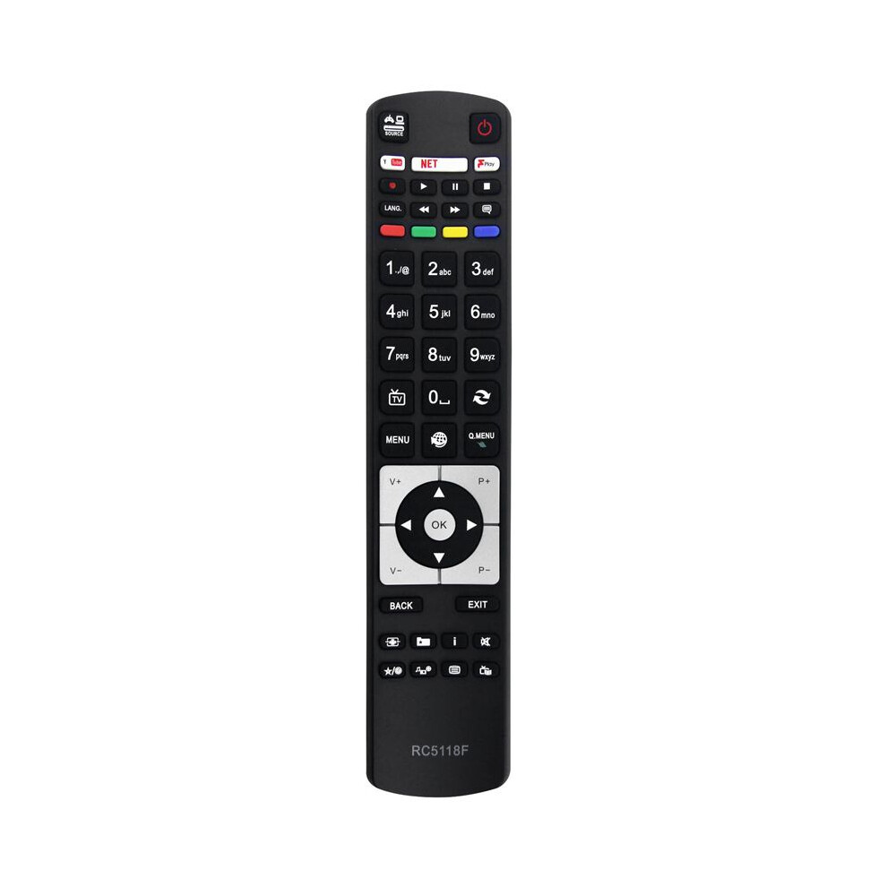 Replace Rc5118f Remote Control For Rc5117 Rc5118 42Hyt42u 50Hyt62uh Smart Tv 4854171168788