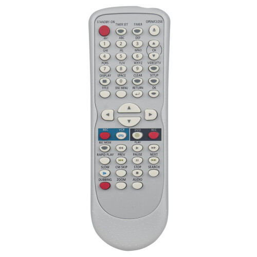 Replace NB654 Remote Control for VCR/DVD Player Recorder NB654UD SV2000 WV20V6 PY90VG