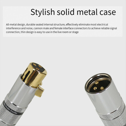 Dynamic Microphone Preamp Single Channel Increase Omnidirectivity Gain Strong Anti-Interference