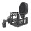 Microphone Professional Shock Mount Holder with Filter Screen Universal Mic Bracket for Condenser 2
