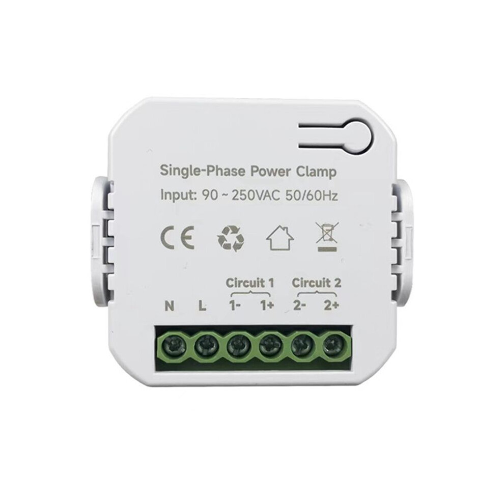 Tuya App Smart Two-Way Bilateral Wifi Energy Meter Ac110v 220V With Clamp Ct Kwh Power Electricity Consumption (B) 4854171169020