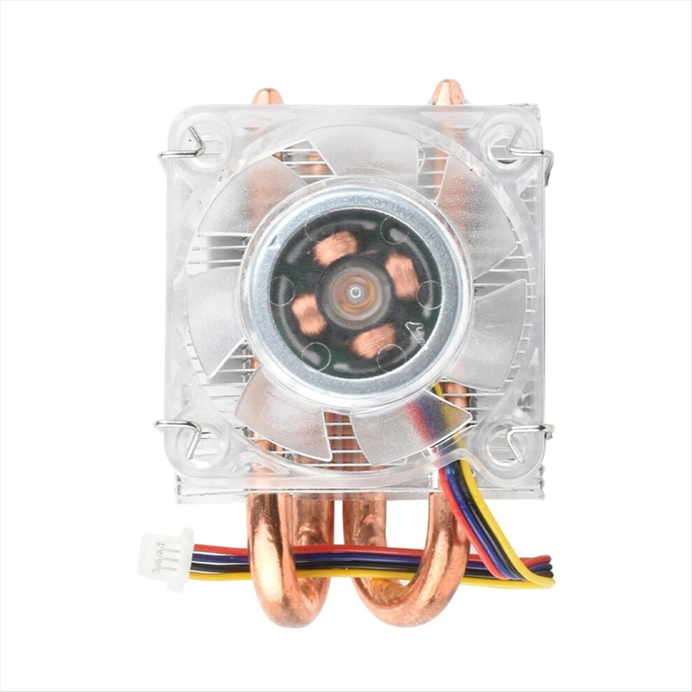 Ice Cpu Tower Cooling Fan Horizontal For Pi 5 5V Cooler U-Shaped Copper Tube Fins Rgb 4854171131102