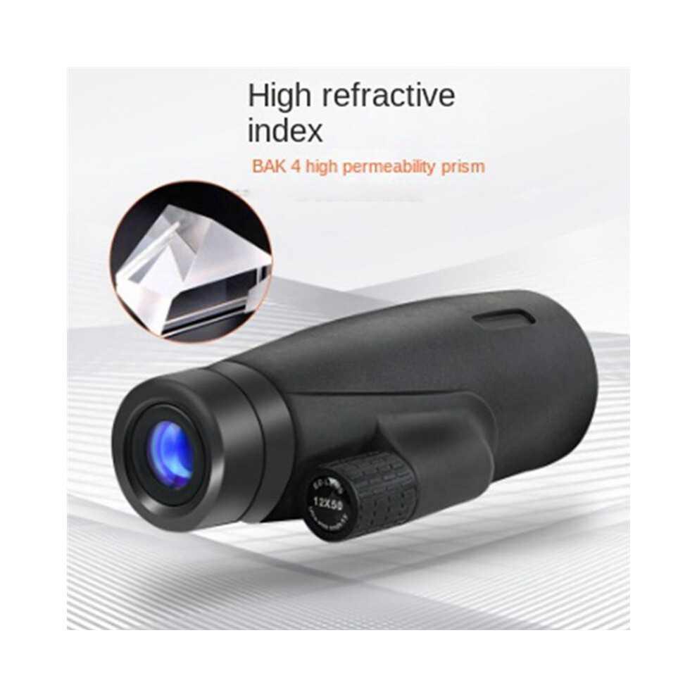 High-Definition Binoculars 12X50 Smart Focusing Long-Distance Portable Travel Monocular Hunting Toys Light 4854171175182