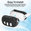 Interface Set for 3 Accessories, PU Foam Face Cover, Silicone Shell Protective, Camera Lens Protector 9
