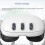 Interface Set for 3 Accessories, PU Foam Face Cover, Silicone Shell Protective, Camera Lens Protector 3