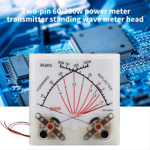 Standing Wave Ratio SWR Watt Meter Radio Power Transmitter with Backlight 1