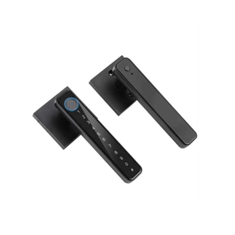Biometric Fingerprint Smart Home Door Lock Password Electronic Digital Control Black(B) 4854171195975