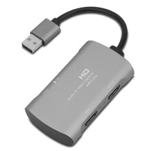 4K 1080P60Hz Videoaufnahmekarte – USB-kompatibel, geeignet für Spielaufnahmen und Live-Übertragungen