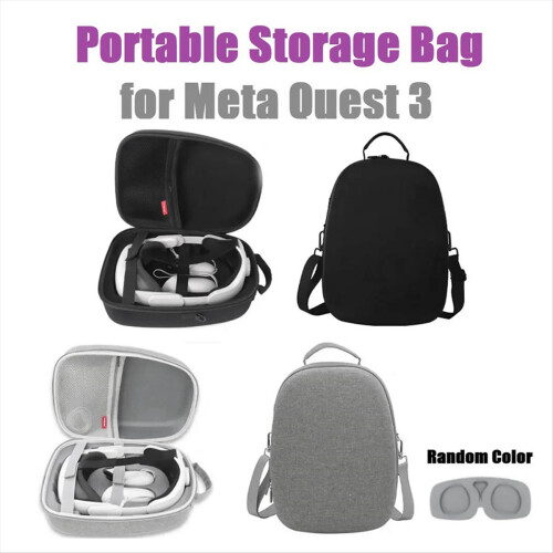 Storage Bag with Shoulder Strap for Meta VR Headset Case Box Protection Shell A 1