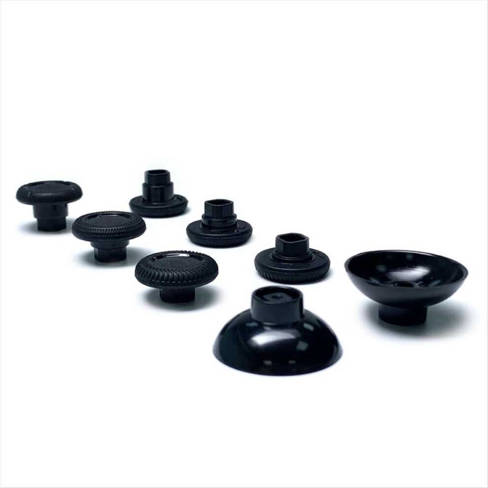 Exogio 8 Pcs Game Thumbstick Joystick Cap Mushroom Head For ///Ns Pro Rocker