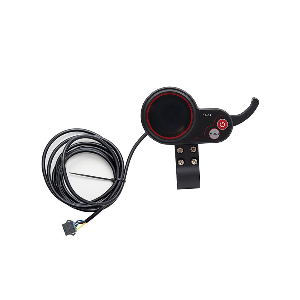 Qs-S4 Lcd Display Meter 36V 48V Electric Scooter Dashboard Uart Protocol For Accessories(Sm 5Pin) 4854171106735