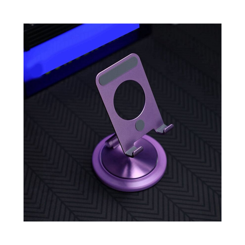 Aluminum Alloy Cell Phone Tablet Stand Rotating Universal Desktop Stand, Blue 4854171169457
