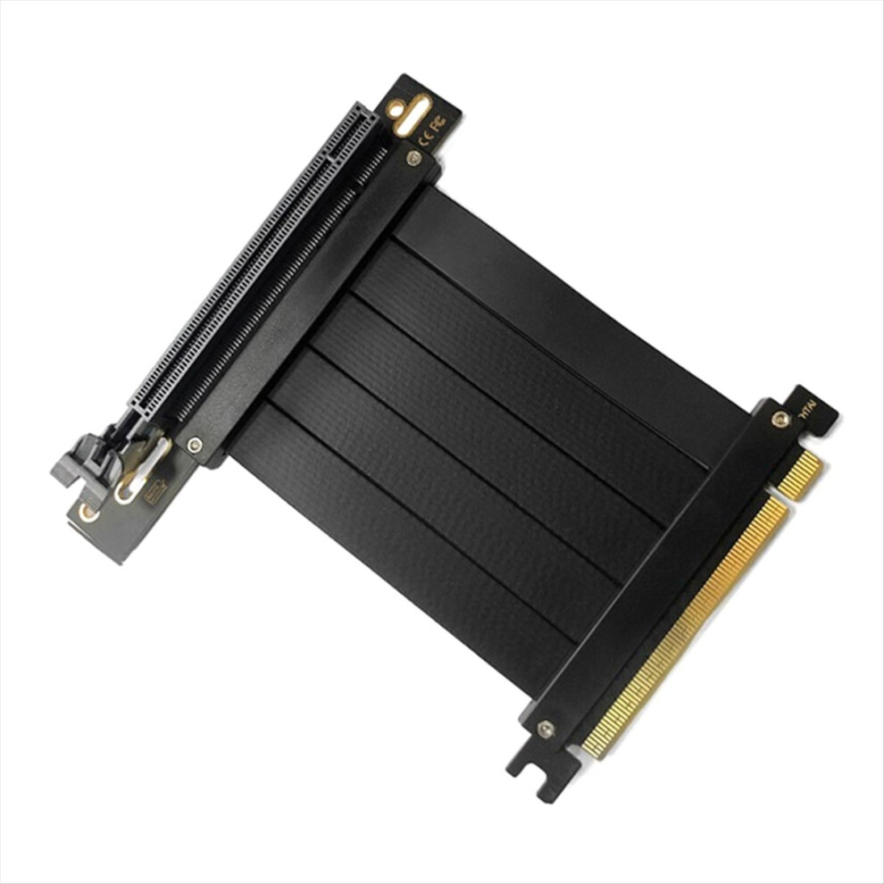 Photos - Graphics Card Full Speed PCI-E 4.0 16X Extension Cable Adapter Board Expansion Port 90 Degree 15CM