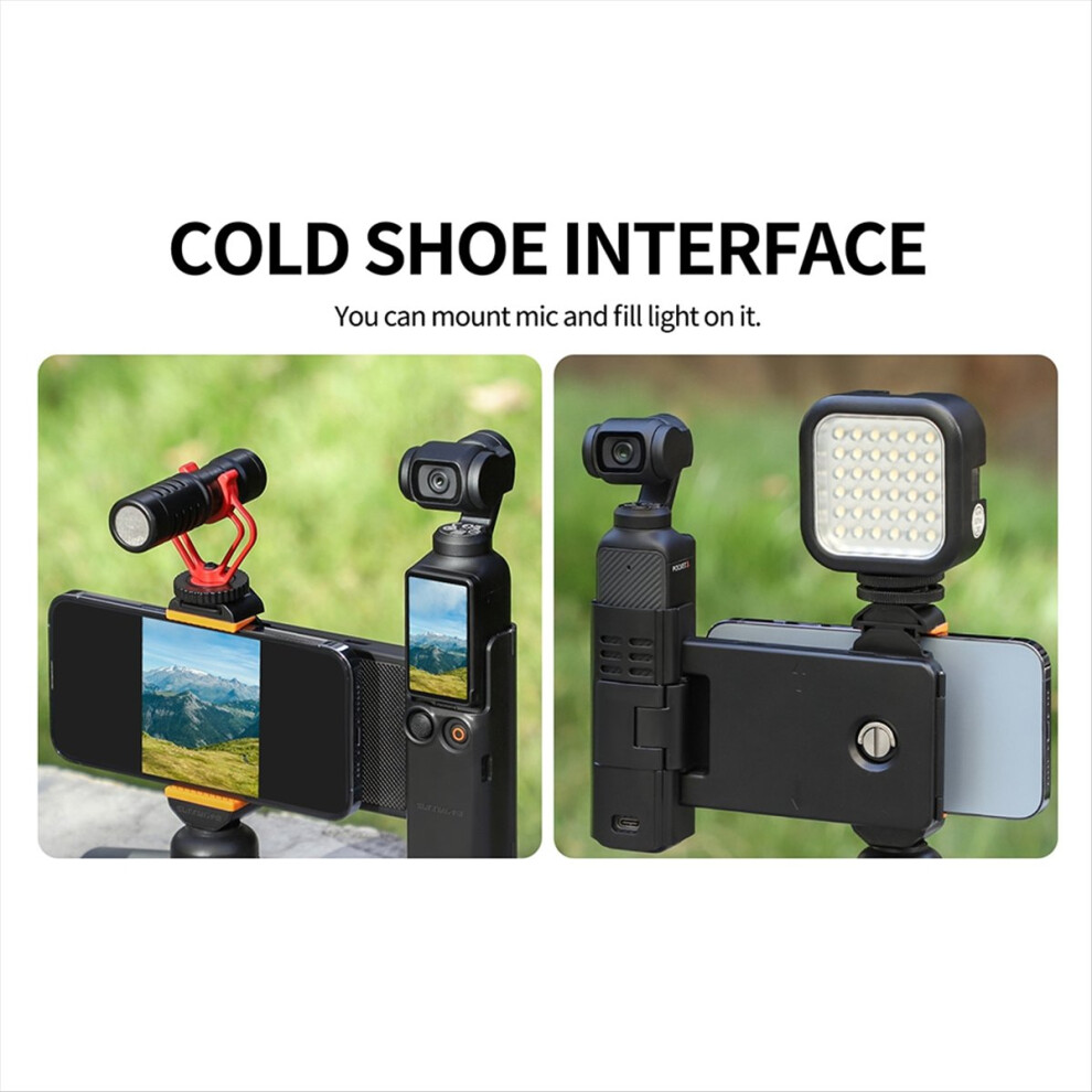 For Pocket3 Expanding Phone Holder Adapter Protective Frame Organizer Cold Boot Multifunctional Accessory 4854171196057