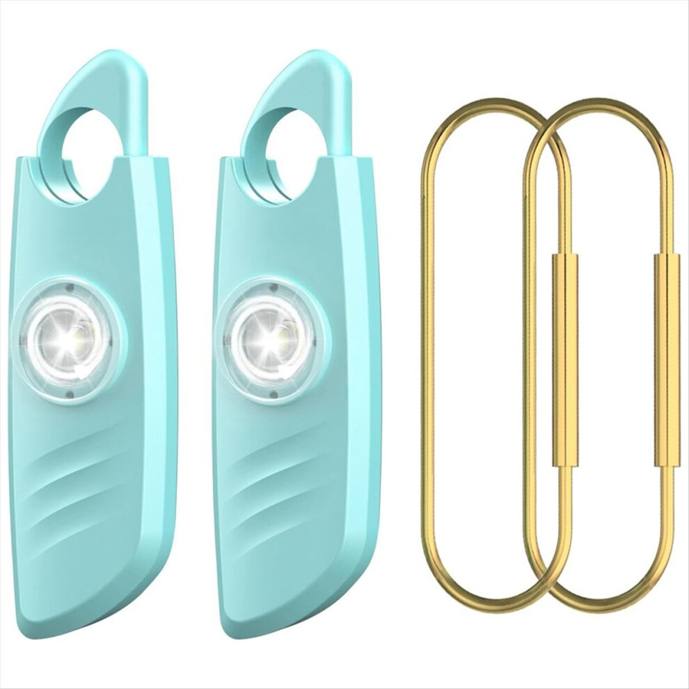 Personal Safety Alarm,2 Packs 140Db Siren,Safe Sound Alarm, Strobe And Key Chain, Devices Light 4854171100634