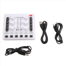 M8 Audio Interface Podcast Equipment Caster - Portable Production Studio with Premium Mic Preamp
