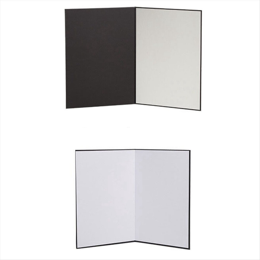 A3 Foldable Portable Photography Cardboard Thickened Version Of The Filler Plate Background Accessories,A White/Dark/Light 4854171116048