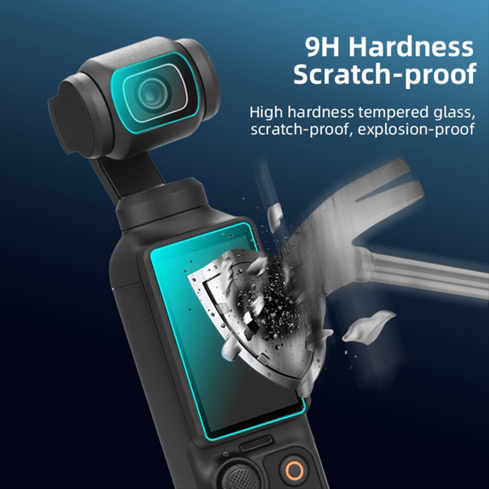 For 3 Tempered Film Pocket Camera Screen Protector Lens Accessory Light 4854171186768