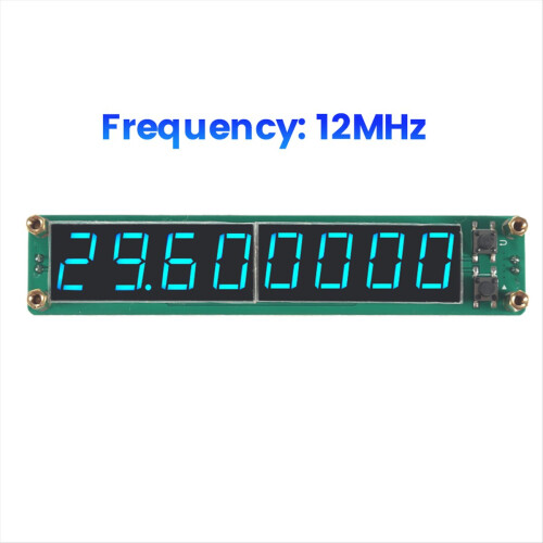 Frequency Meter Module PLJ-8LED-R Display Measurement 0.1MHz-2400MHz Component Module,D 1