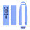 Suitable for Station (Global Version) Remote Player Control Protective Cover Silicone Blue 3