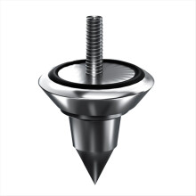 HIFI Audio Speaker Amplifier Shock Absorbing Foot Cone Feet Base Nail Isolation Spikes Stand Pad,1PCS M6