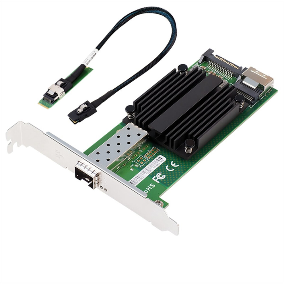 82599-1Sfp+M.2 10G For 82599 En Chip Single Port Ethernet Network Adapter X520-Da1,Excluding Fiber Optic 4854171134912