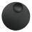 Matte Universal Convenient 32x13mm 6mm Hole Black Solid Aluminum Volume Potentiometer Control Knob 2