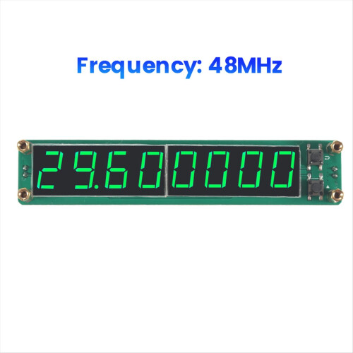 Frequency Meter Module PLJ-8LED-R Display Measurement 0.1MHz-2400MHz Component Module,C 1
