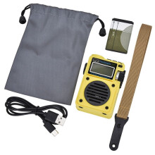 -701 Tragbares Breitband-Digitalradio mit Subwoofer, Klangqualität, Bluetooth und TF-Karten-Display